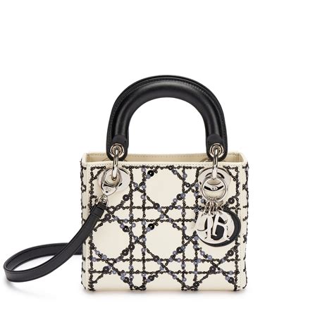 lady dior mini silver hardware